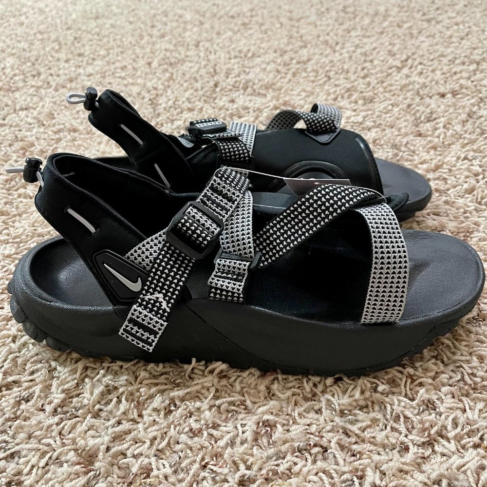 NEW Nike Oneonta Men’s Strap Sandals Shoes Black DJ6604 001, Size 13 (New)